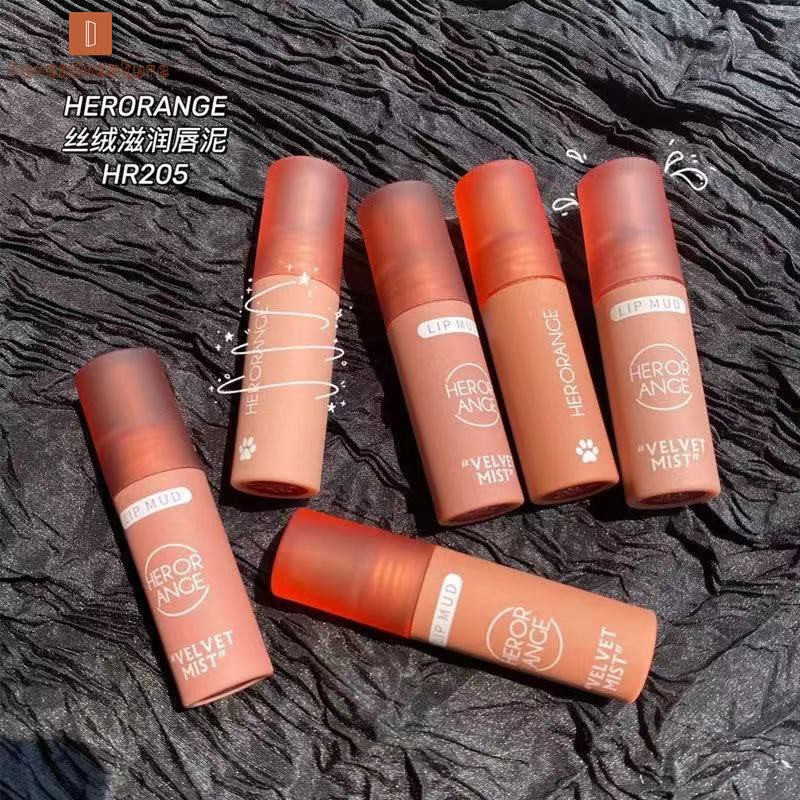 (Hàng Mới Về) Son Kem Lì Trang Điểm Lâu Trôi Không Thấm Nước Thương Hiệu Herorange | BigBuy360 - bigbuy360.vn