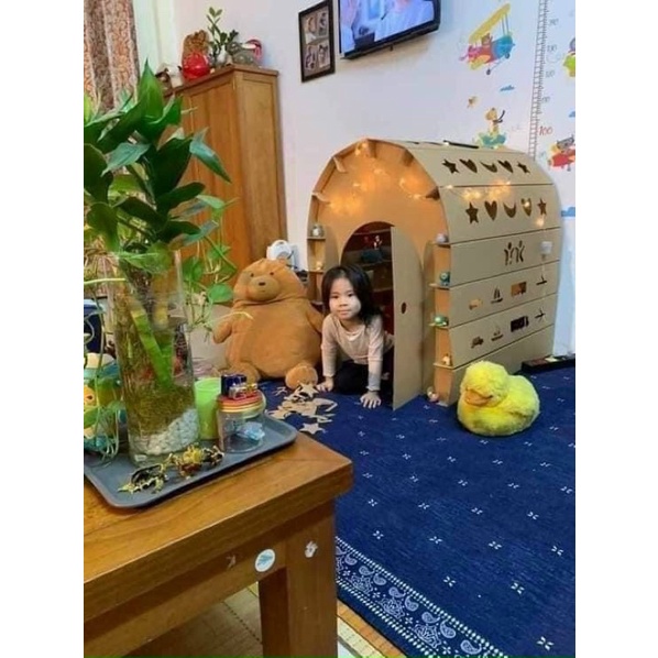 nhà giấy cho bé
