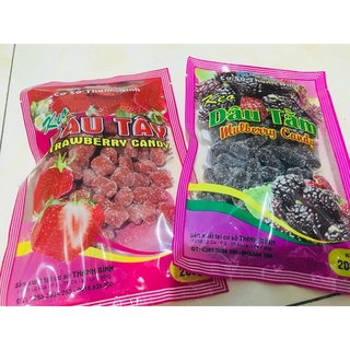 Kẹo omai thơm ngon dâu tây, tằm đà lạt 250g