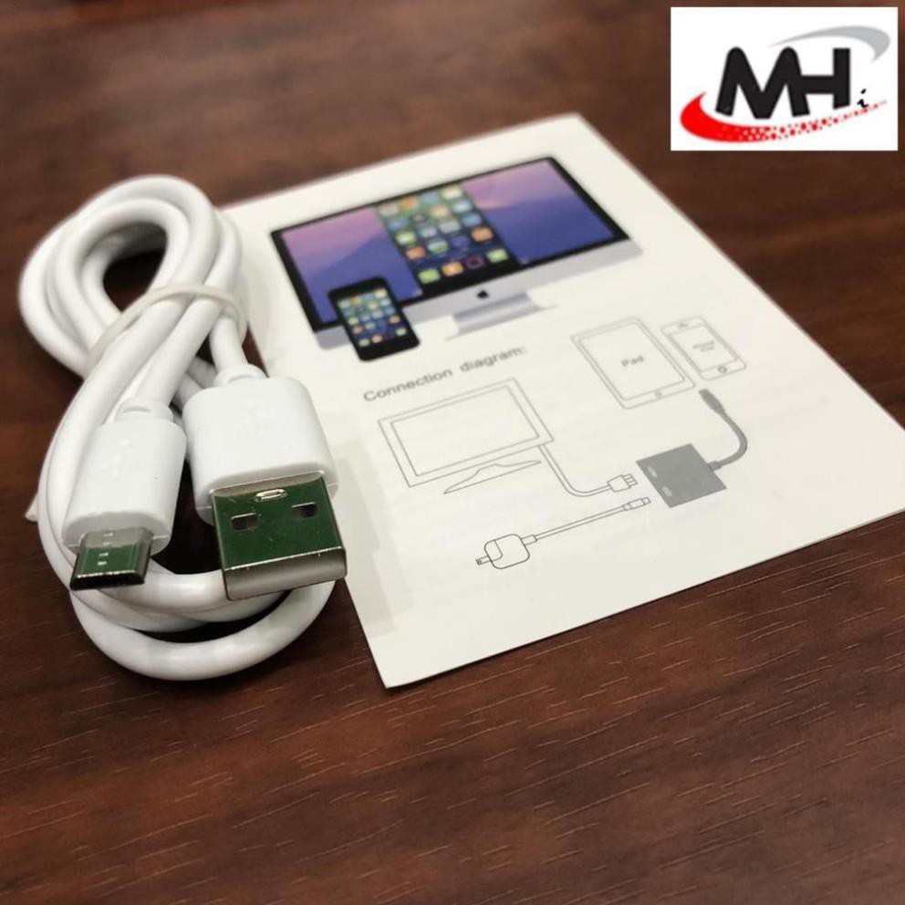 GIẢM 30% Cáp Chuyển Đổi Lightning ra HDMI, VGA, AV Màn Hình TV-Công nghệ mới nhất 2020