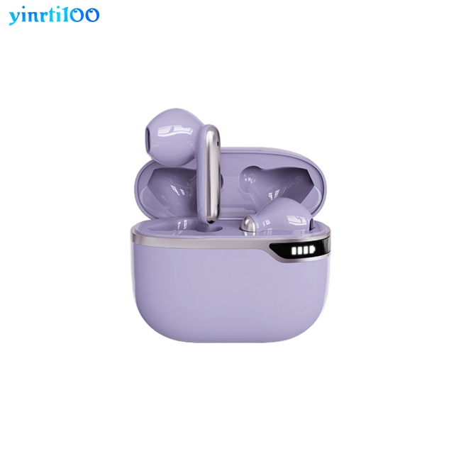 Tai Nghe Nhét Tai Bluetooth Không Dây Chống Ồn Có Đèn Led Yinrti100 Tws