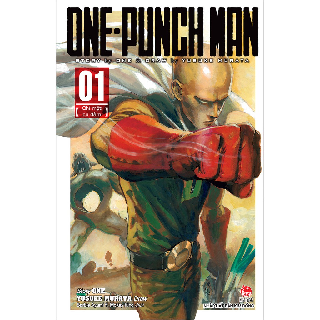 Truyện tranh One Punch Man - Tập 1 - NXB Kim Đồng