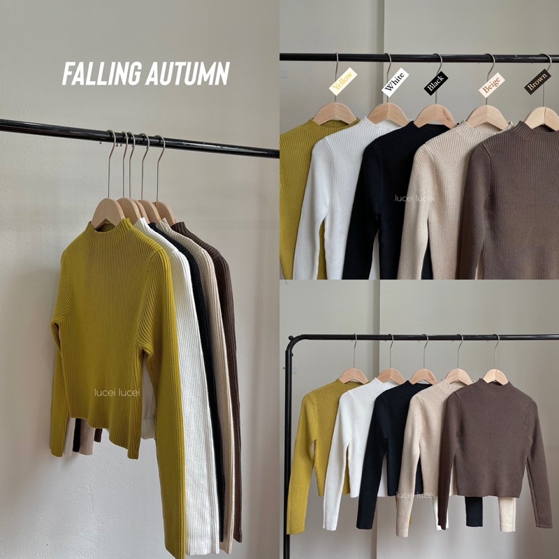 LUCEI - Áo len gân
