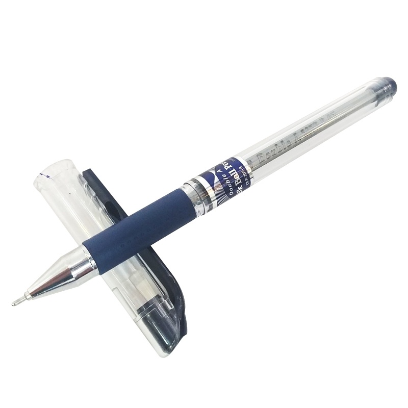 Combo 2 chiếc Bút gel 0.7mm Silk Ball DoubleA- Mực Xanh