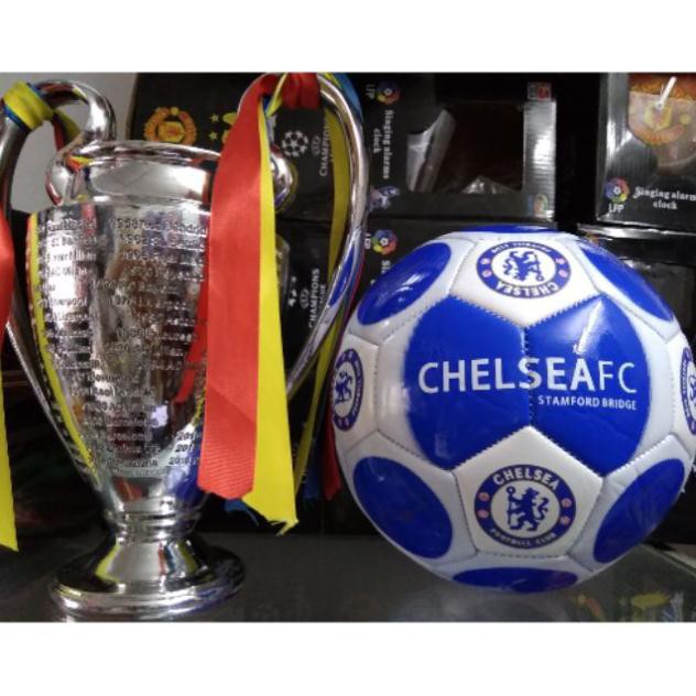 Quả bóng gồm chữ ký các cầu thủ chelsea size lớn