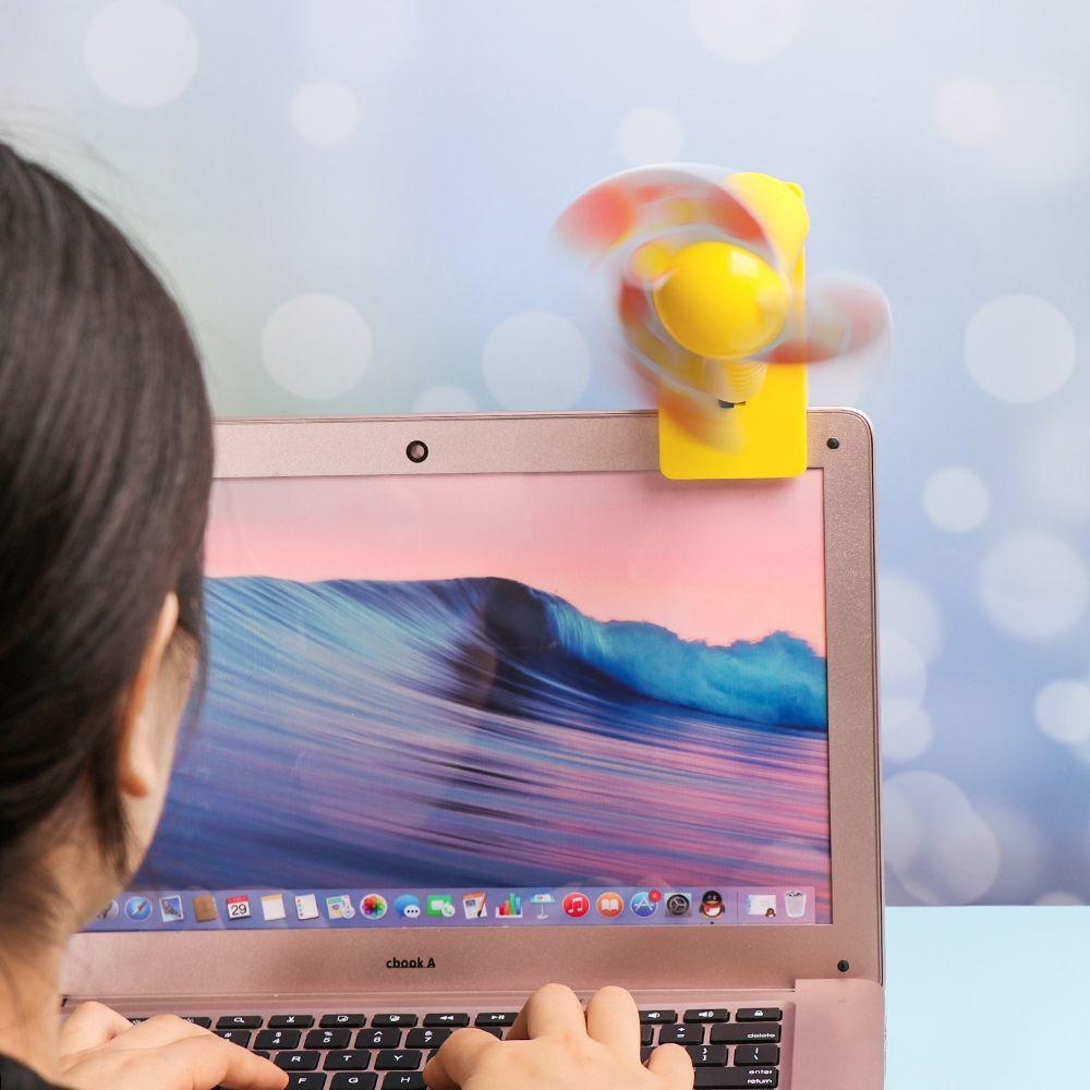 PISTA Quạt Kẹp Xe Đẩy Em Bé Chạy Pin / USB
