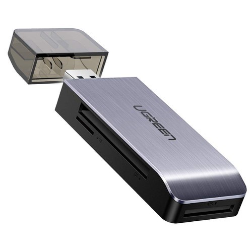 Đầu đọc thẻ đa năng tích hợp đọc 4 loại thẻ SD/TF/CF/MS chuẩn USB 3.0 chính hãng Ugreen 50541