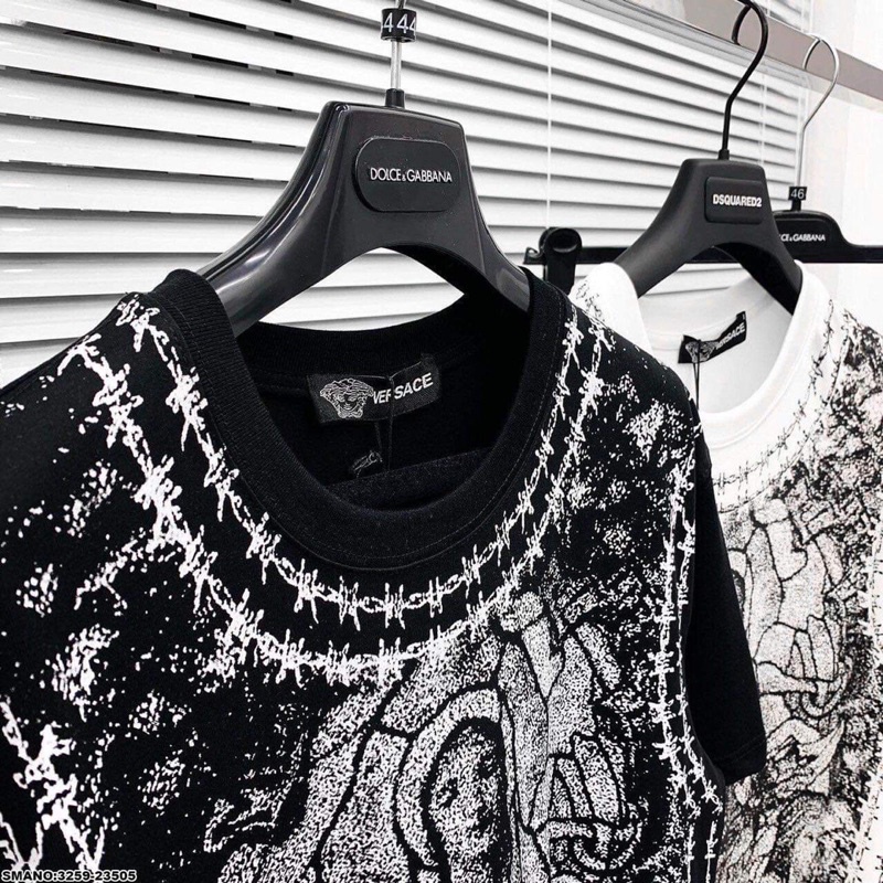 Áo phông nam Versace in hình cao cấp 2352