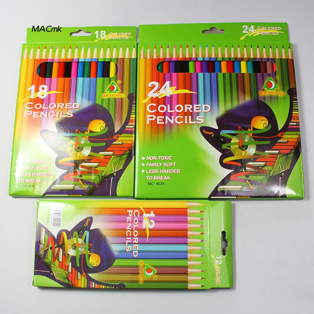 24 cây bút chì màu, Bút tô màu gỗ