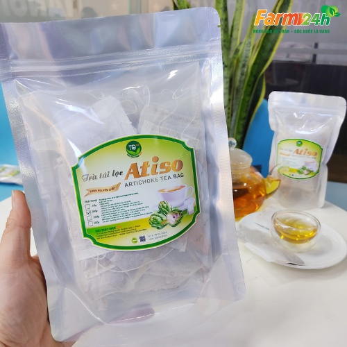 Trà Atiso túi lọc loại đặc biệt, làm sạch, giải nhiệt, phục hồi và làm mát gan, giúp cho làn da min màng và tươi sáng.