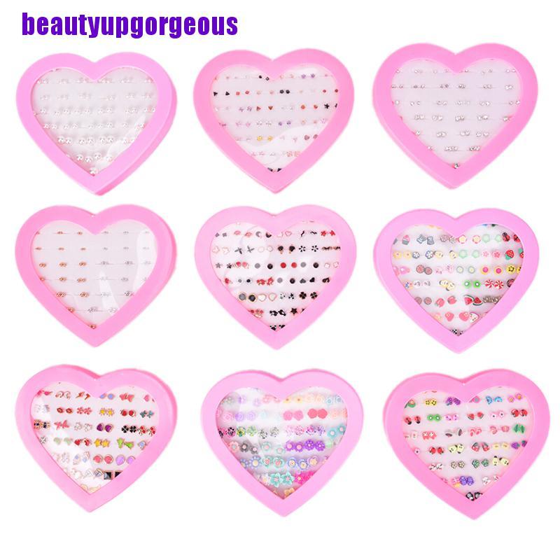 Bông Tai Handmade Hình Hoa Trái Cây Bằng Đất Sét Dễ Thương Xinh Xắn