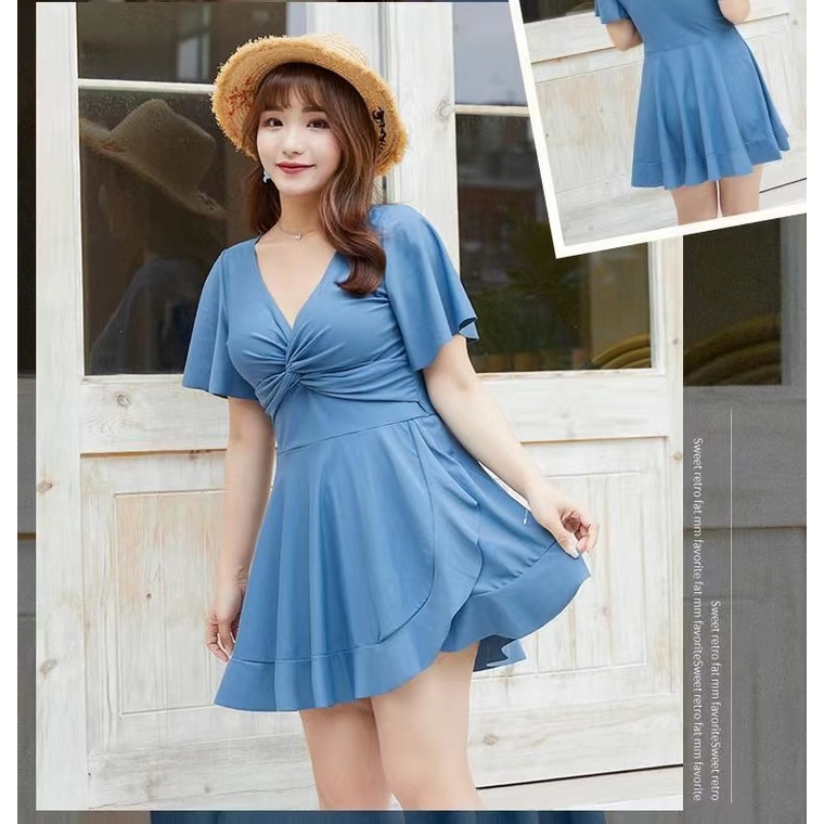 ❤️Bộ Đồ Bơi Một Mảnh Cỡ Lớn Che Bụng Dành Cho Nữ 200kg