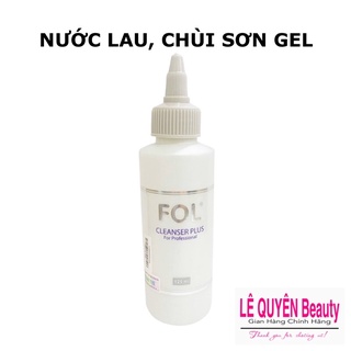 Nước lau , chùi Sơn Gel – Cleanser Plus Fol