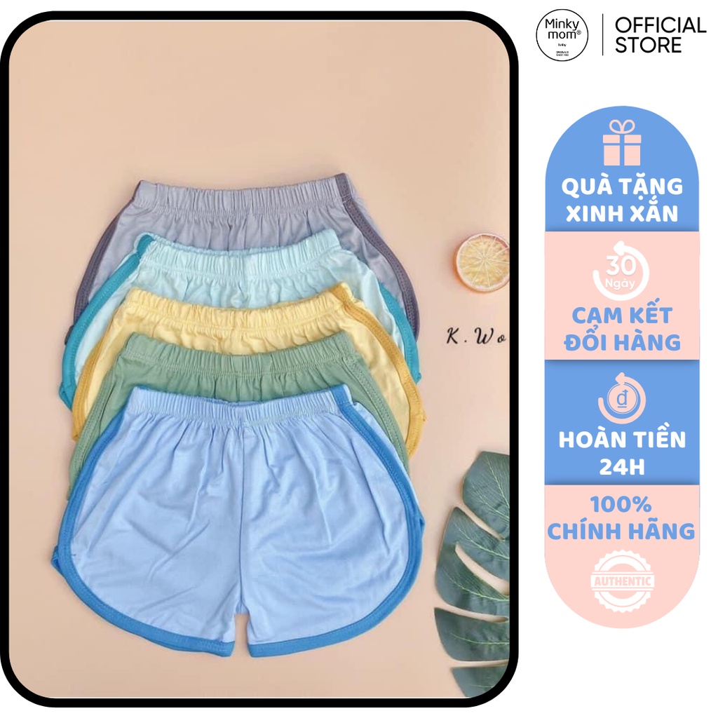 [SALE] Quần bé trai, bé gái KIMCHI vải thun lạnh bảng màu pastel Hàn Quốc, quần áo trẻ em cho bé mặc nhà mùa hè MKMQ2101