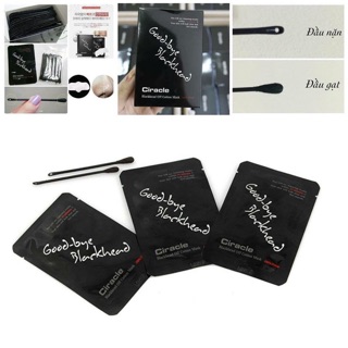 Mặt Nạ Serum Đẩy Mụn Đầu Đen Ciracle Goodbye Blackhead - Hàn Quốc