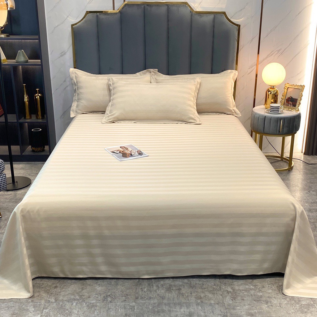 Ga giường và vỏ gối Cotton 3f ga gối nhập khẩu dành cho home stay khách sạn nhà nghỉ,miễn phí bo chun theo size đệm