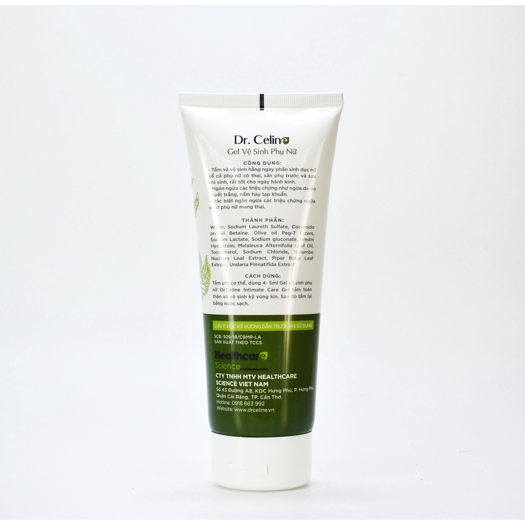 Vệ sinh phụ nữ thảo dược Dr.Celine mẫu mới 180ml