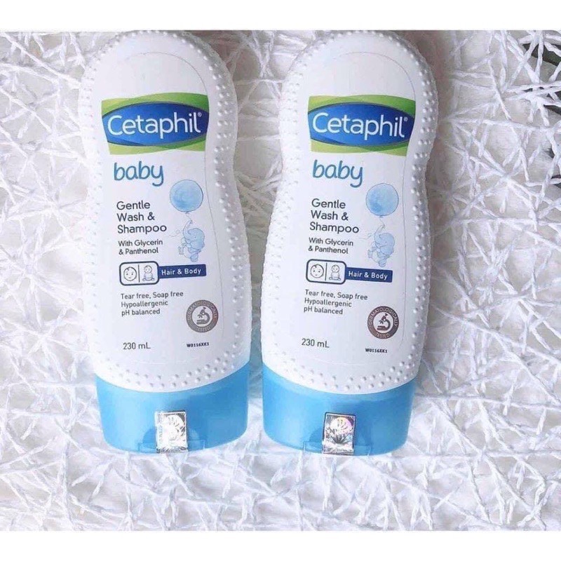 SỮA TẮM GỘI CETAPHIL BABY 2 IN 1 CHO BÉ