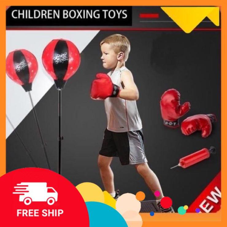 Đấm Boxing Trẻ Em ,mô Hình Bé Tập Đấm Boxing /bao Cát Đấm Boxing Cho Bé