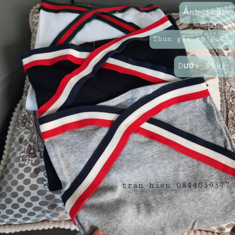 Áo ống quây cúp ngực croptop kiểu dây chéo