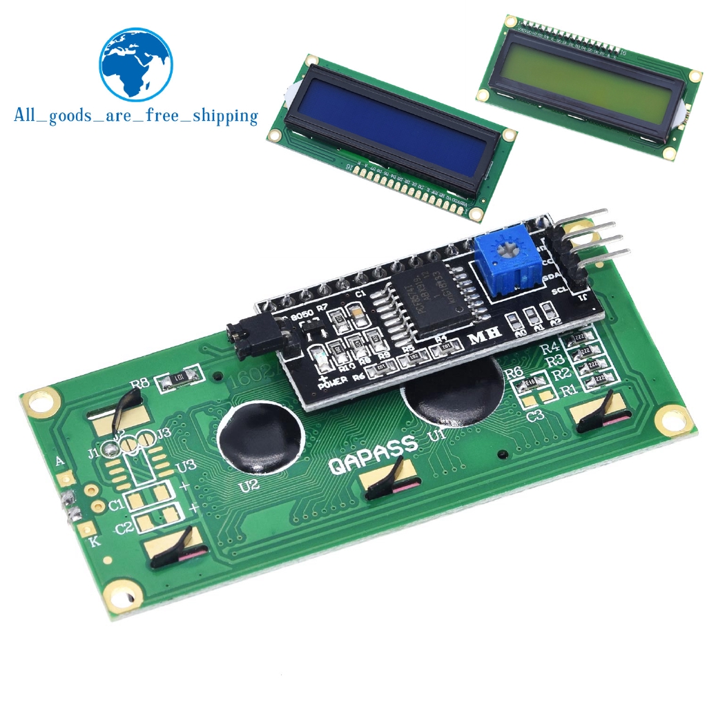 Mô Đun Màn Hình LCD Iic / I2C 1602 Cho Arduino 1602 Lcd Uno R3 Mega2560 Lcd1602