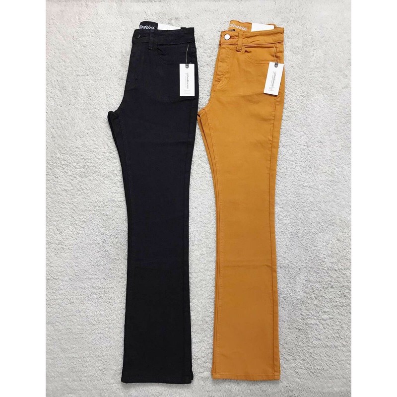 QUẦN JEAN ỐNG PAS LOE STRADIVARIUS CẠP CAO dài 102cm | BigBuy360 - bigbuy360.vn