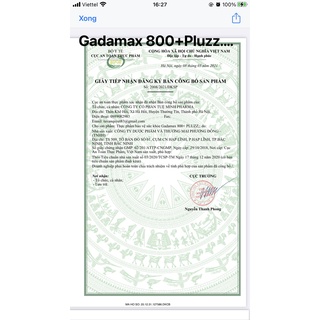 Bổ gan GADAMAX 800+ PLUZZ