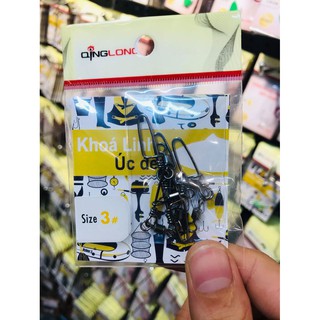 Khóa link xoay khóa linh úc đen QingLong