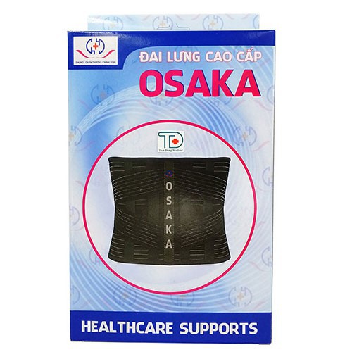 Đai lưng hỗ trợ điều trị cột sống lưng thoát vị, thoái hóa cao cấp Osaka