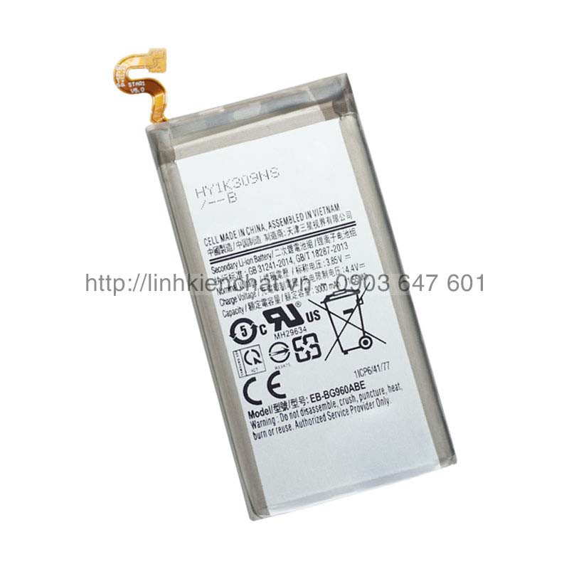 Pin Galaxy S9 G960 SM-G960F 3000mAh Zin - Hàng nhập Khẩu