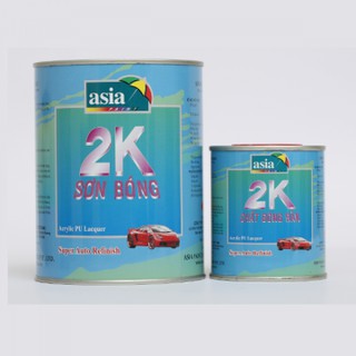 Sơn Bóng 2K ASIA Super 2K CLEAR Bộ 1.25L