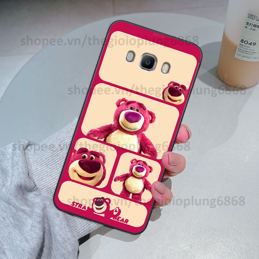 Ốp Samsung J5 / J7 2016 / J510 J710 in hình caro gấu vịt cute dễ thương, đầy đáng yêu