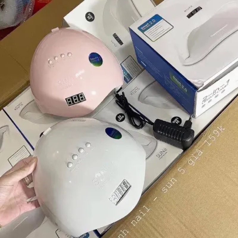 Máy hơ móng Sun5 tem xanh 48w chính hãng