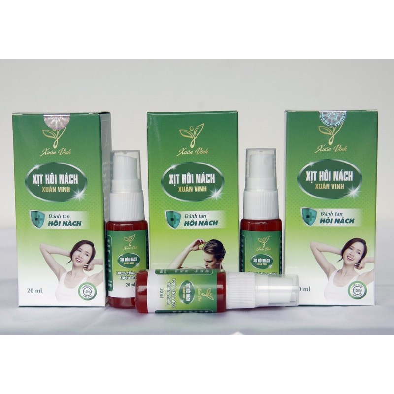 Xịt khử mùi hôi nách, hôi chân Xuân Vinh hiệu quả sau 7 ngày sử dụng | BigBuy360 - bigbuy360.vn