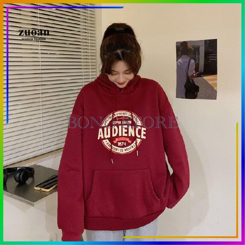 Áo hoodie nữ, Áo hôdie nữ hoodie AUDICEN form thụng | BigBuy360 - bigbuy360.vn