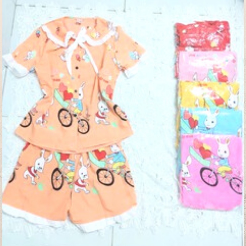 Đồ bộ nữ mặc nhà, đồ bộ lụa đùi tiểu thư tay ngắn. | BigBuy360 - bigbuy360.vn