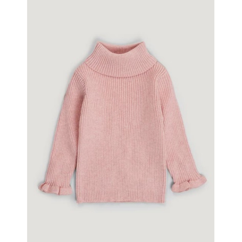 Áo len cao cổ màu hồng Matalan UK