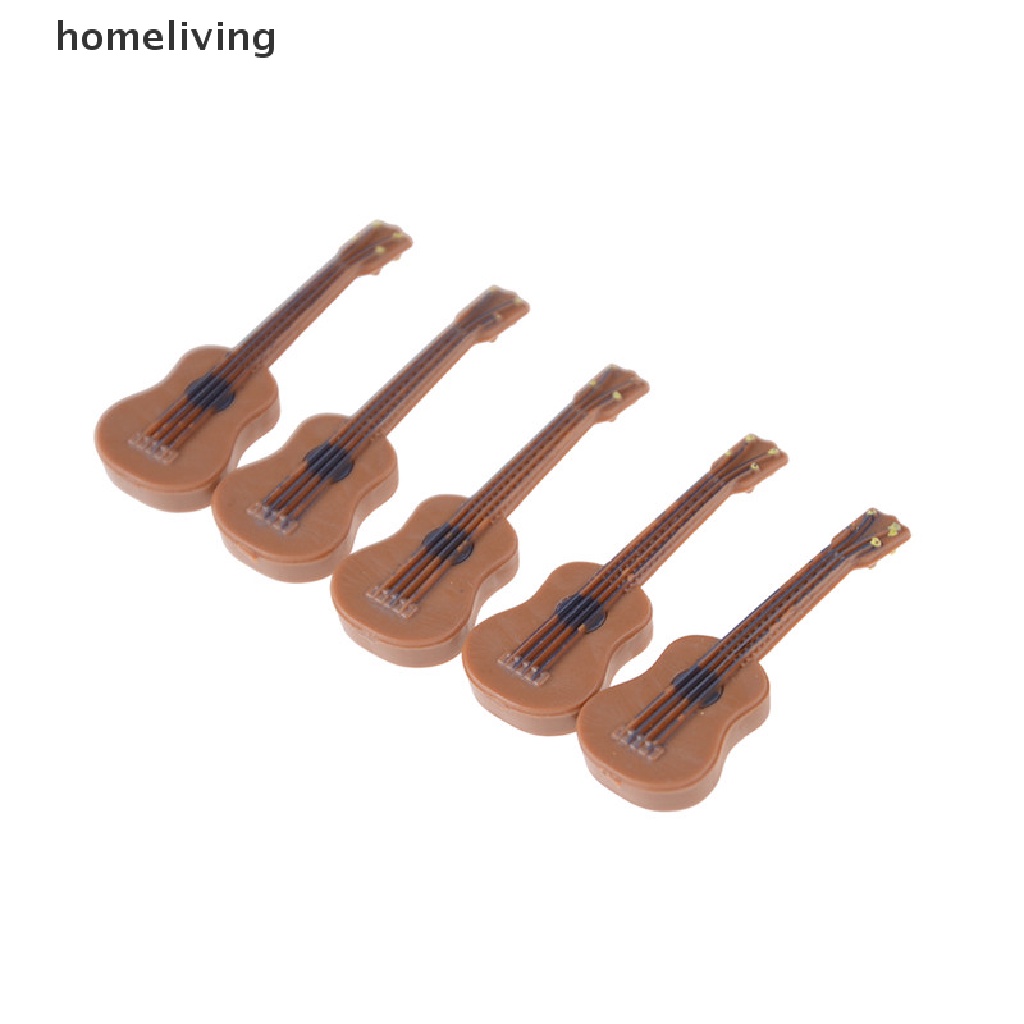 Đàn Guitar Cổ Điển Tỉ Lệ 1: 12 / 1: 24 Trang Trí Nhà Búp Bê