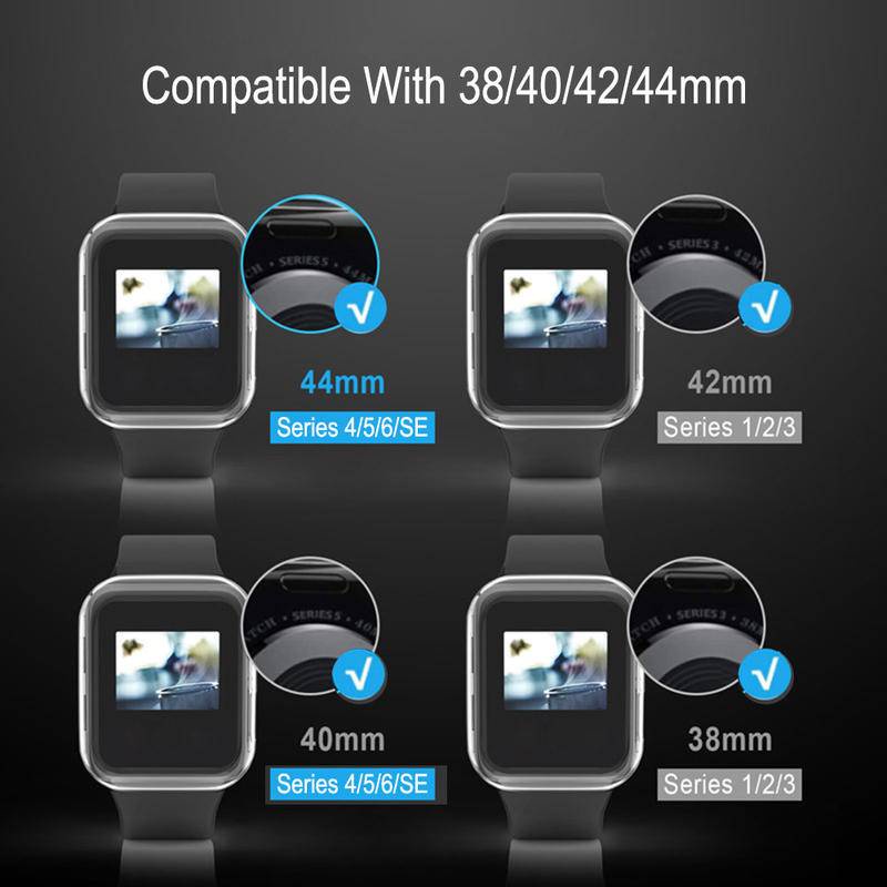Vỏ bảo vệ bằng kính cường lực bảo vệ màn hình đồng hồ Apple iWatch series 7 45mm 41mm 6 5 4 3 se 44mm 40mm 42mm 38mm 7