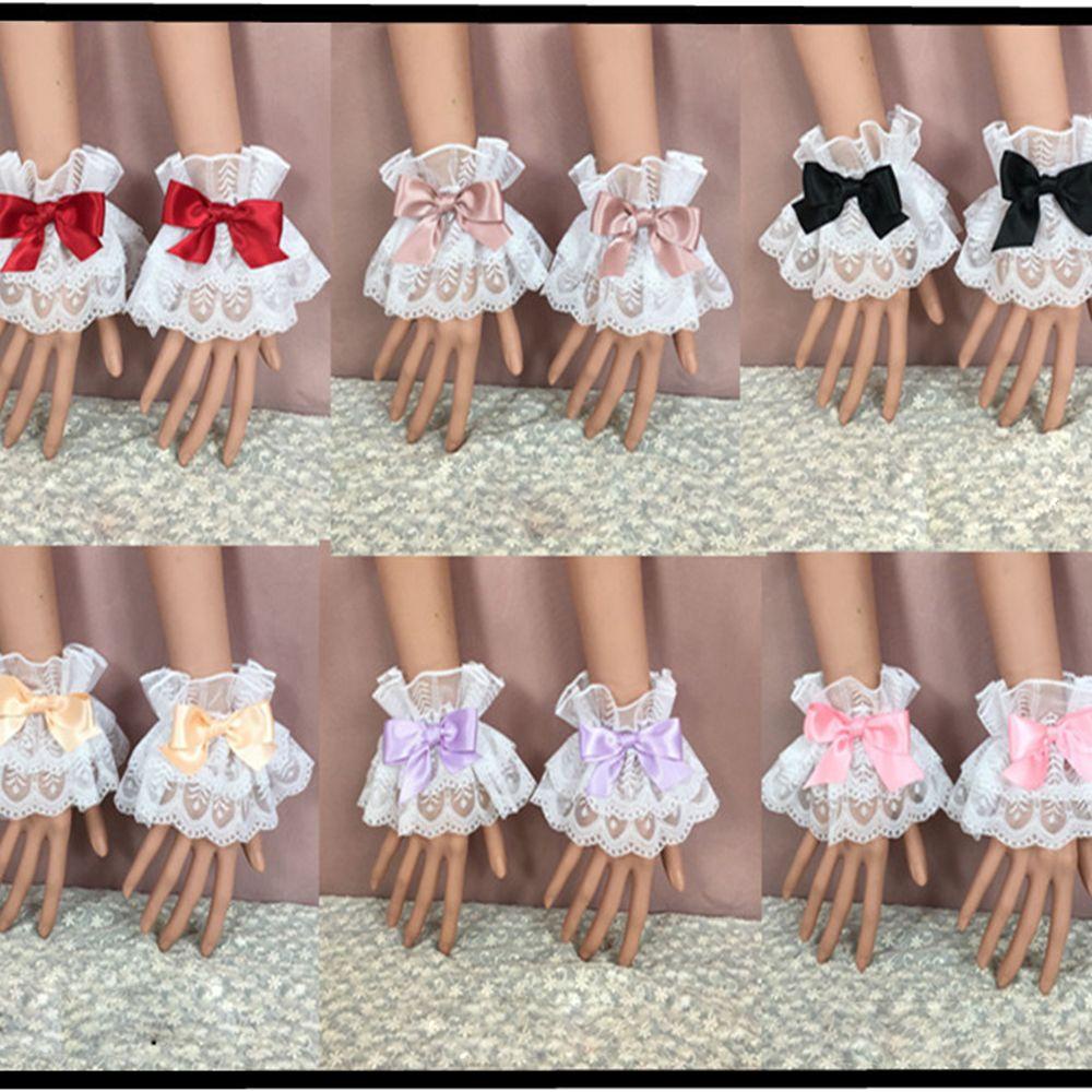 PATH Băng Đô Nơ Nhiều Màu Sắc Ngọt Ngào Phong Cách Lolita