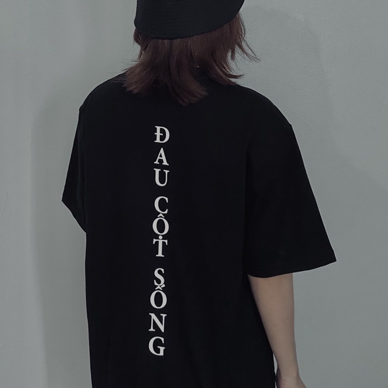 Áo thun gen Z đau cột sống, áo phông gen jztr in 2 mặt