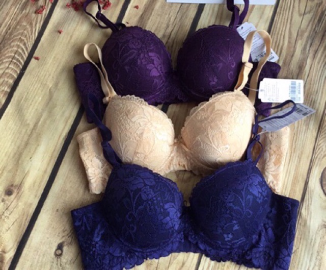 Áo ngực BoYa ren mút dày siêu đẩy,siêu nâng tạo khe 3 móc cài