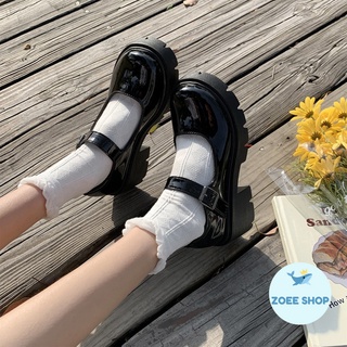 Giày lolita nữ ulzzang mary jane đế cao hàn quốc ll01-zoeeshop