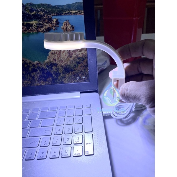 Đèn kẹp cho bể thuỷ sinh mini - để bàn làm việc - đèn dùng cổng usb