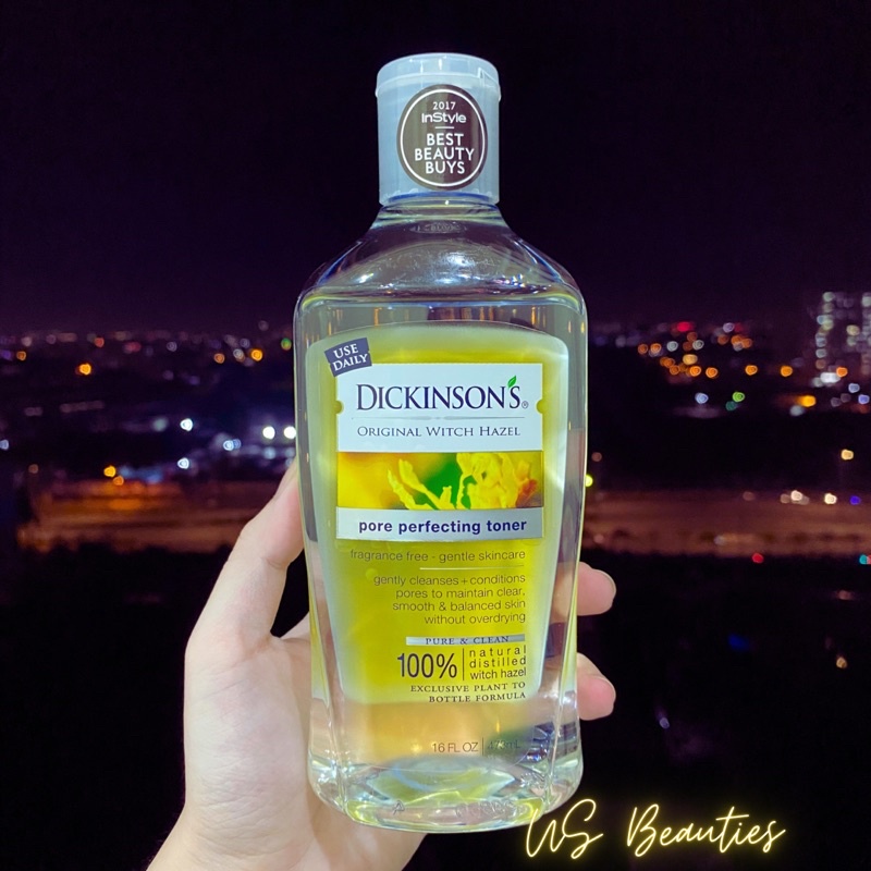 Nước hoa hồng DICKINSON'S Original Witch Hazel Pore Perfecting Toner 473ml