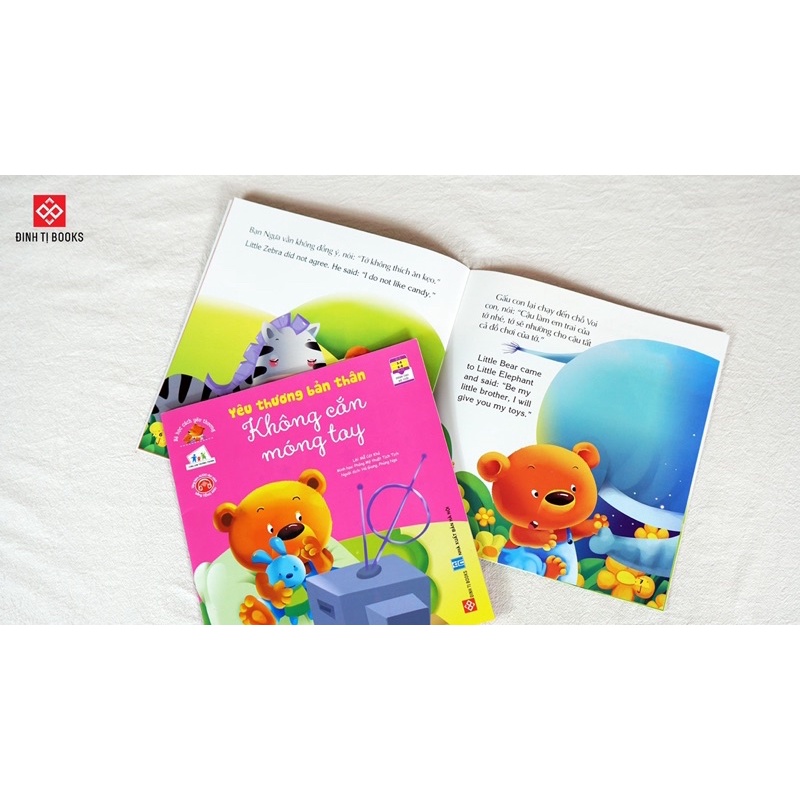 Sách-Bé học cách yêu thương (6 cuốn)