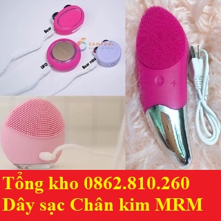 Dây sạc máy rửa mặt SONIC FACIAL BRUSH/Dr Pen/CkeyIn/Senna Mini 2/Go/Luxe/Anlan/Foreo luna/Pebble Lisa Gen chân kim