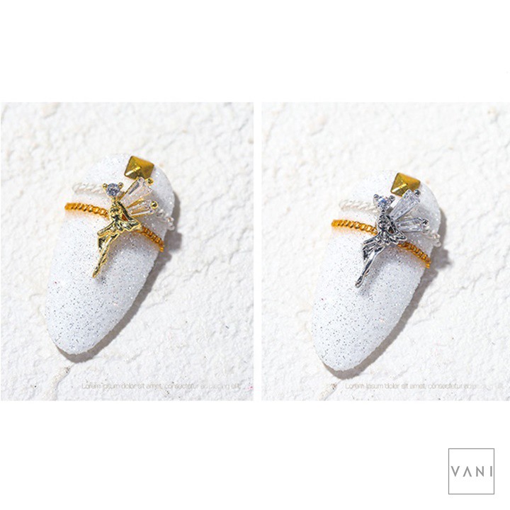 ( 1 cái ) Charm Nail Nàng Tiên Tinkerbell, Phụ Kiện Nail - Vani Store [KIRA0081]