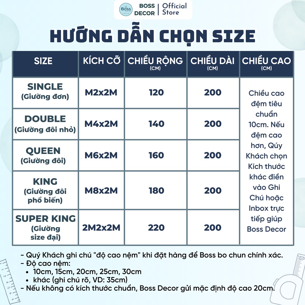 Bộ Chăn Ga Gối Cotton đũi cotton tici Bo Decor Drap Giường Đủ Kích Thước Trải Nệm 1m2 1m6 1m8 2m2