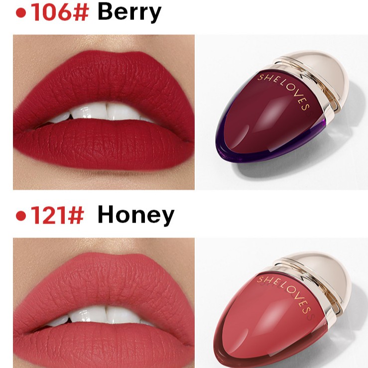 (Hàng Mới Về) Son Môi Lâu Trôi Với 6 Màu Lựa Chọn Thương Hiệu Sheloves | BigBuy360 - bigbuy360.vn
